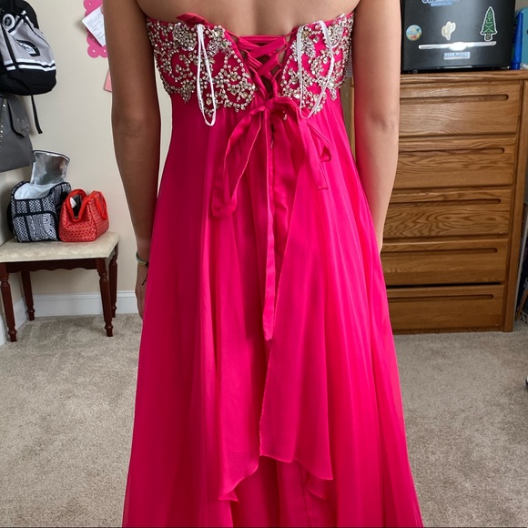 pink prom dress - Picture 3 of 4